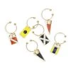 JOANNA BUCHANAN Nautical Wine Charms 6-Piece Set