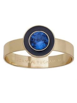 JOANNA BUCHANAN Enamel Gem Napkin Rings 4-Piece Set