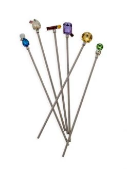 JOANNA BUCHANAN Jeweled Swizzle Sticks