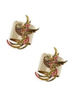 JOANNA BUCHANAN Joyful Bird Napkin Rings 2-Piece Set -JOANNA BUCHANAN Sales unnamed file 172