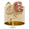 JOANNA BUCHANAN Flamingo Napkin Ring Set