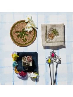 JOANNA BUCHANAN Flamingo Napkin Ring Set -JOANNA BUCHANAN Sales unnamed file 175