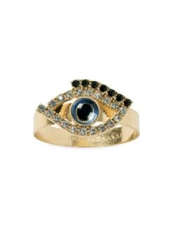JOANNA BUCHANAN Skinny Evil Eye Napkin Rings