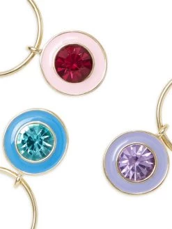 JOANNA BUCHANAN Enamel Gem Wine Charms 6-Piece Set -JOANNA BUCHANAN Sales unnamed file 200