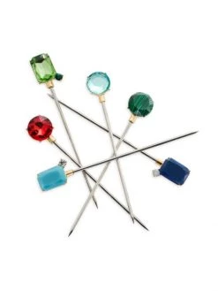 JOANNA BUCHANAN Bright Gem Cocktail Pick Set