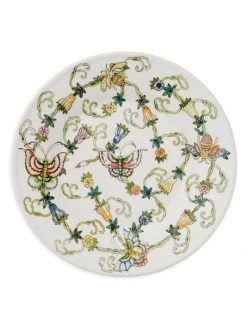 JOANNA BUCHANAN Butterfly & Bees Salad Plates, Set Of 4