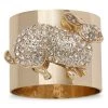 JOANNA BUCHANAN Bunny 2-Piece Napkin Ring Set