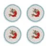 JOANNA BUCHANAN Shrimp Coasters 4-Piece Set