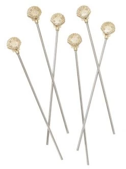 JOANNA BUCHANAN Shell Swizzle Sticks