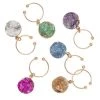 JOANNA BUCHANAN Druzy 6-Piece Wine Charm Set