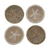 JOANNA BUCHANAN Starfish Coasters 4-Piece Set