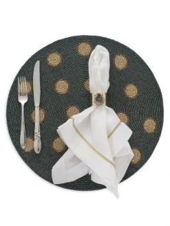 JOANNA BUCHANAN Druzy Napkin Rings 2-Piece Set -JOANNA BUCHANAN Sales unnamed file 313