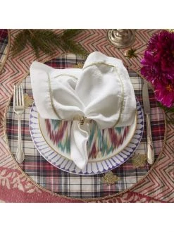 JOANNA BUCHANAN Skinny Stripey Bee Napkin Rings 4-Piece Set -JOANNA BUCHANAN Sales unnamed file 344