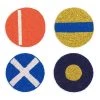 JOANNA BUCHANAN Nautical Coasters 4-Piece Set