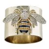 JOANNA BUCHANAN Stripey Bee Napkin Ring Set