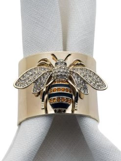 JOANNA BUCHANAN Stripey Bee Napkin Ring Set -JOANNA BUCHANAN Sales unnamed file 380
