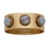 JOANNA BUCHANAN Cabochon Napkin Rings 4-Piece Set