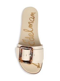 Sam Edelman Ariane Leather Slides -JOANNA BUCHANAN Sales unnamed file 452
