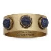 JOANNA BUCHANAN Lapis Lazuli Cabochon Napkin Rings 4-Piece Set