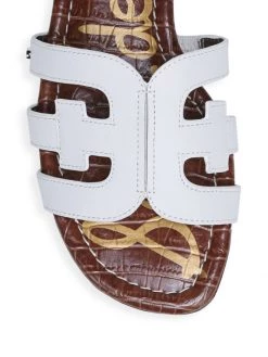 Sam Edelman Bay Flat Leather Sandals -JOANNA BUCHANAN Sales unnamed file 461