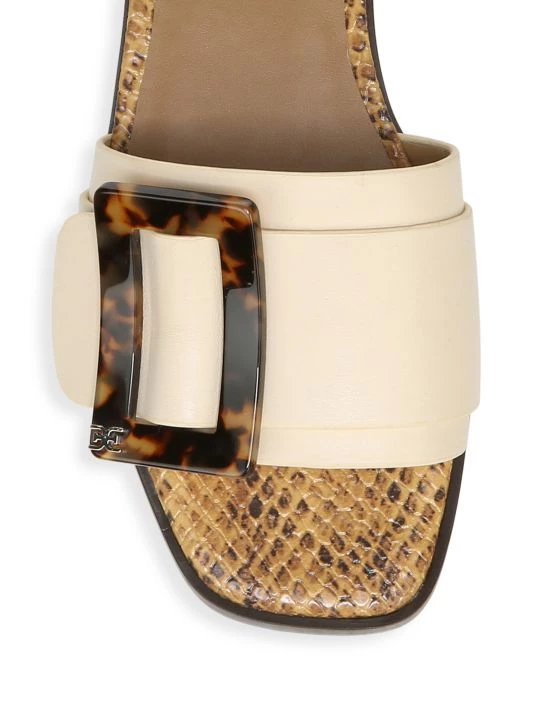 Sam Edelman Inez Leather Slides 4 Sam Edelman Inez Leather Slides - Image 4