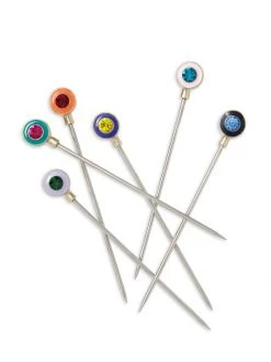 JOANNA BUCHANAN Enamel Gem Cocktail Pick Set
