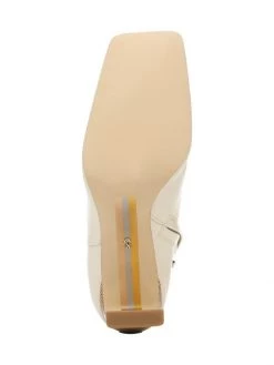 Sam Edelman Anika Square-Toe Leather Booties -JOANNA BUCHANAN Sales unnamed file 522