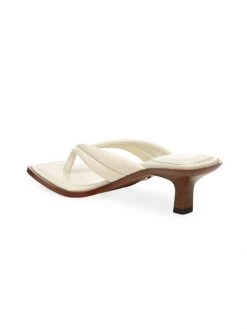 Sam Edelman Daphney Leather Thong Sandals Modern Ivory -JOANNA BUCHANAN Sales unnamed file 525