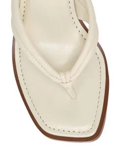 Sam Edelman Daphney Leather Thong Sandals Modern Ivory -JOANNA BUCHANAN Sales unnamed file 526