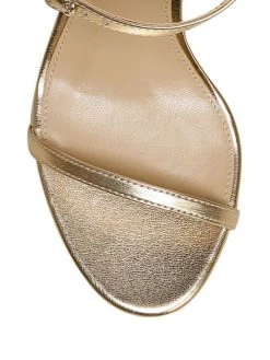 Sam Edelman Doran Metallic Sandals Gold Leaf -JOANNA BUCHANAN Sales unnamed file 538