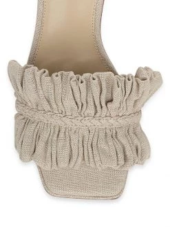 Sam Edelman Kady Ruched Sandals -JOANNA BUCHANAN Sales unnamed file 572