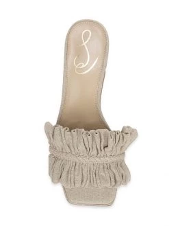 Sam Edelman Kady Ruched Sandals -JOANNA BUCHANAN Sales unnamed file 573