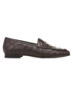Sam Edelman Loraine Leather Loafers Dark Chocolate