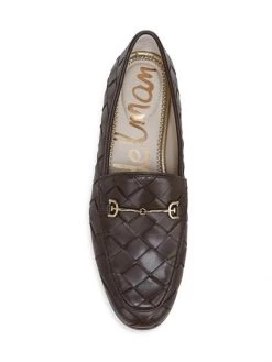 Sam Edelman Loraine Leather Loafers Dark Chocolate -JOANNA BUCHANAN Sales unnamed file 578
