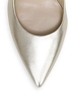 Sam Edelman Hazel Metallic Leather Pumps -JOANNA BUCHANAN Sales unnamed file 597