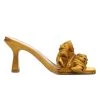 Sam Edelman Kady Satin Sandals Golden Yellow