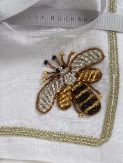 JOANNA BUCHANAN Stripey Bee Cocktail Napkins 4-Piece Set -JOANNA BUCHANAN Sales unnamed file 60