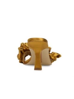 Sam Edelman Kady Satin Sandals Golden Yellow -JOANNA BUCHANAN Sales unnamed file 601