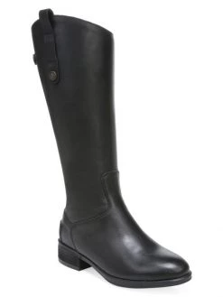 Sam Edelman Little Girl's & Girl's Penny Mini Leather Boots For Kids Black -JOANNA BUCHANAN Sales unnamed file 632