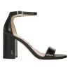 Sam Edelman Daniella Ankle-Strap Leather Sandals Black
