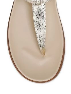 Sam Edelman Naomi Metallic Leather Thong Sandals -JOANNA BUCHANAN Sales unnamed file 698