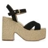 Sam Edelman Trianna Woven Leather Platforms