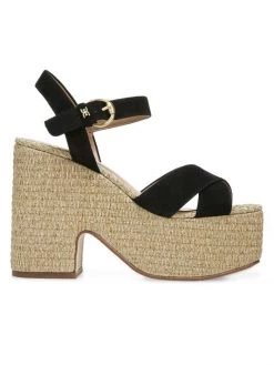 Sam Edelman Trianna Woven Leather Platforms
