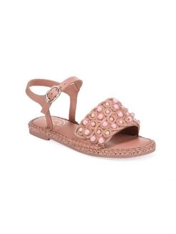 Sam Edelman Little Girl's & Girl's Holly Mini Sandals For Kids Natural -JOANNA BUCHANAN Sales unnamed file 708