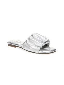 Sam Edelman Little Girl's & Girl's Briar Mini Faux Leather Slides For Kids