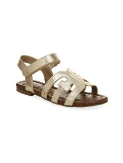 Sam Edelman Little Girl's & Gilr's Bay Leather Sandals For Kids