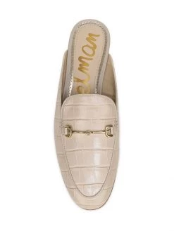 Sam Edelman Linnie Croc-Embossed Leather Mules Terracotta Rose -JOANNA BUCHANAN Sales unnamed file 785