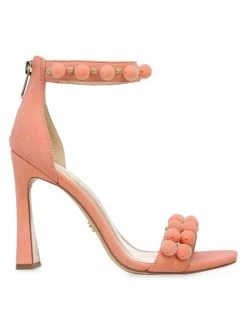 Sam Edelman Luella Embellished Suede Sandals Canyon Clay