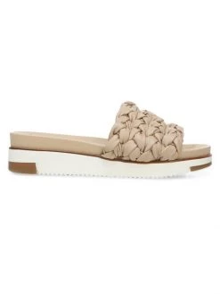 Sam Edelman Ainslie Braided Slide Sandals Desert Beige -JOANNA BUCHANAN Sales unnamed file 877