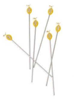 JOANNA BUCHANAN Lemon Swizzle Sticks